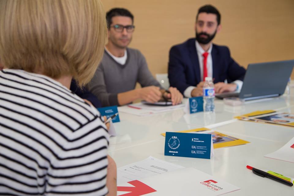 Speed networking Fuerza Comercial Máster Dirección y Gestión de Empresas Universidad de Alicante.