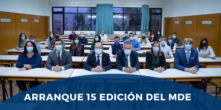 ARRANQUE 15 EDICION MASTER EN DIRECCION Y GESTION DE EMPRESAS DE LA UNIVERSIDAD DE ALICANTE MDE