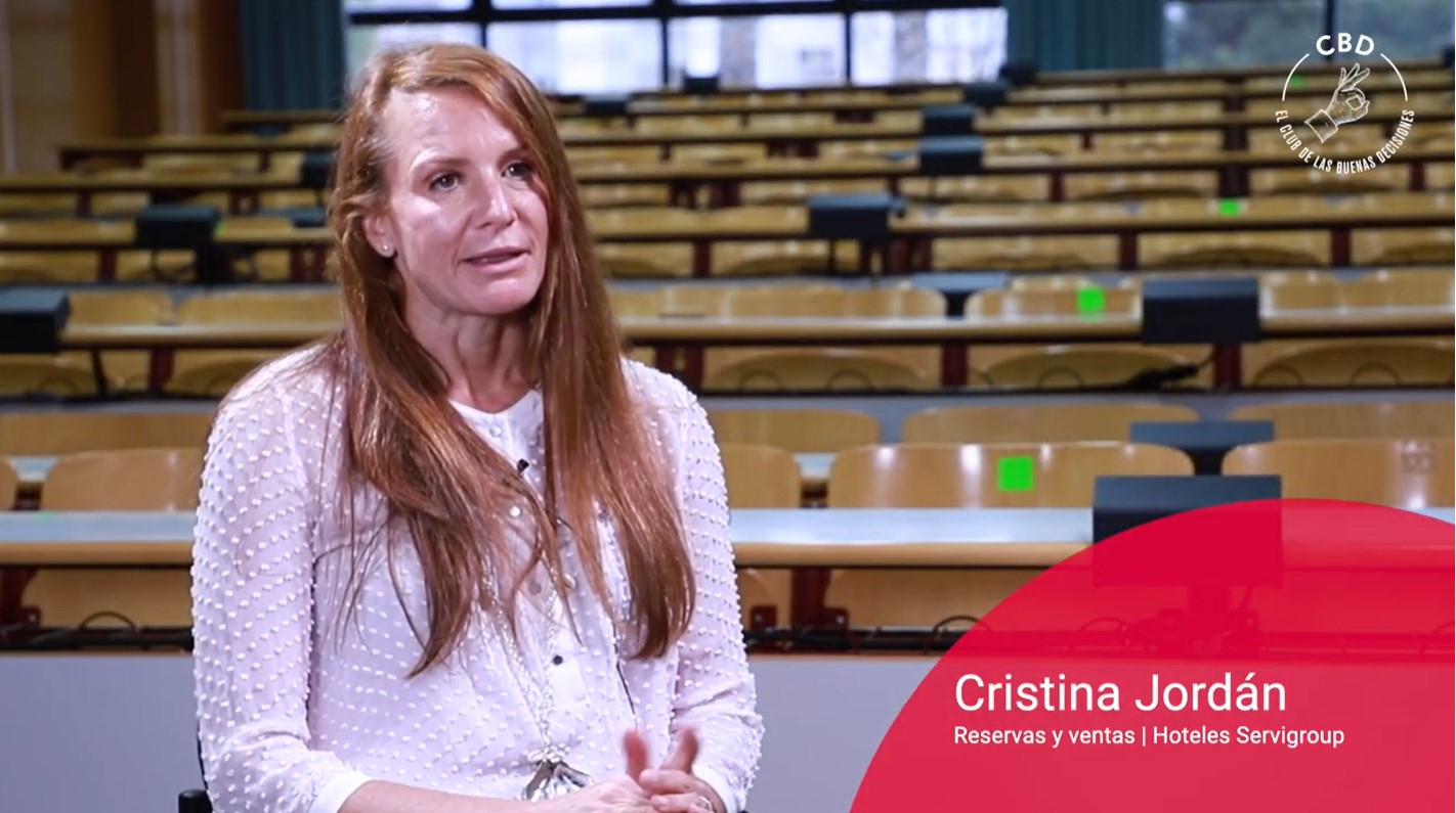 Cesta incluir fax El Experto me ha motivado muchísimo y me ha abierto otras vías en mi  trabajo | Cristina Jordán | Experto en Dirección Comercial de Hoteles |  Universidad de Alicante | DCH -